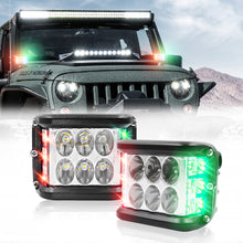 Load image into Gallery viewer, Side Shooter, LED Pods Light 4 inch Off Road Strobe light
