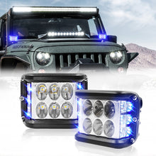 Load image into Gallery viewer, Side Shooter, LED Pods Light 4 inch Off Road Strobe light
