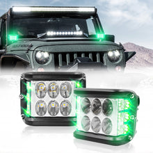 Load image into Gallery viewer, Side Shooter, LED Pods Light 4 inch Off Road Strobe light
