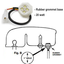 Load image into Gallery viewer, 80-Watt Hide Away Headlight Strobe Light Kit (4 LED Bulbs)
