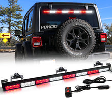 Load image into Gallery viewer, 32 LED 34&quot; Traffic Advisor Light Bar With Brackets
