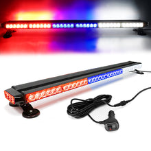 Load image into Gallery viewer, 78 LED 38&quot; Double Side Roof Top Strobe Light Bar with Magnetic Base
