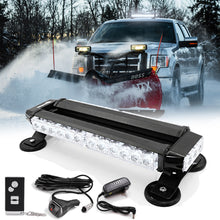 Load image into Gallery viewer, Wireless Rechargeable Battery 14.5&quot; LED Rooftop Double Side Strobe Light Bar
