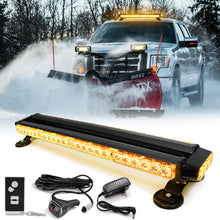 Load image into Gallery viewer, Wireless Rechargeable Battery 26&quot; LED Rooftop Double Side Strobe Light Bar
