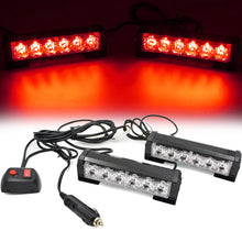 Load image into Gallery viewer, 2 X 6 LED Traffic Advisor Rooftop Light Bars
