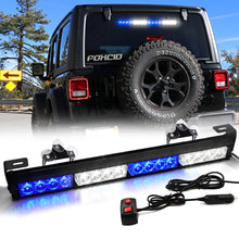 Load image into Gallery viewer, 16 LED 18&quot; Traffic Advisor Light Bar With Brackets
