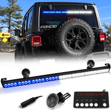 Load image into Gallery viewer, New Version 35&quot; Traffic Advisor Light Bar with Digital Display Controller
