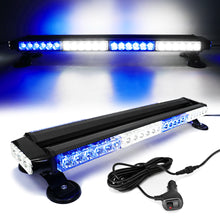 Load image into Gallery viewer, 54 LED 26&quot; Double Side Roof Top Strobe Light Bar with Magnetic Base
