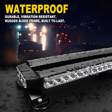 Load image into Gallery viewer, 54 LED 26&quot; Double Side Roof Top Strobe Light Bar with Magnetic Base
