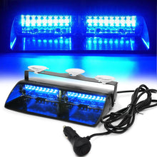 Load image into Gallery viewer, 16 LED Strobe Light Bar for Interior Roof Dash Windshield
