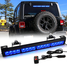 Load image into Gallery viewer, 16 LED 18&quot; Traffic Advisor Light Bar With Brackets
