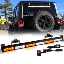 Load image into Gallery viewer, 24 LED 26&quot; Traffic Advisor Light Bar With Brackets
