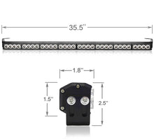 Load image into Gallery viewer, 32 LED 35.5&quot; Traffic Advisor Light Bar
