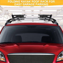 Load image into Gallery viewer, Upgrade Folding Kayak Roof Carrier Rack J-Style
