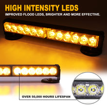 Load image into Gallery viewer, Wireless Battery 24 LED Traffic Advisor Strobe Light Bar
