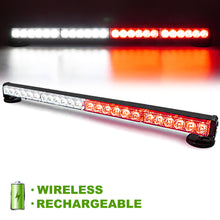 Load image into Gallery viewer, Wireless Battery 24 LED Traffic Advisor Strobe Light Bar
