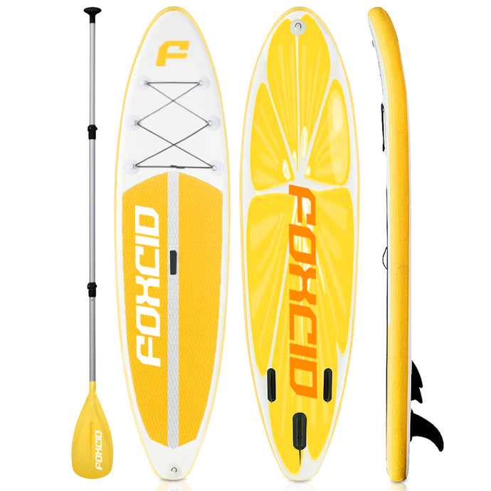 Natural 10' Lemon Inflatable Paddle Board By FOXCID 2023-COMING SOON